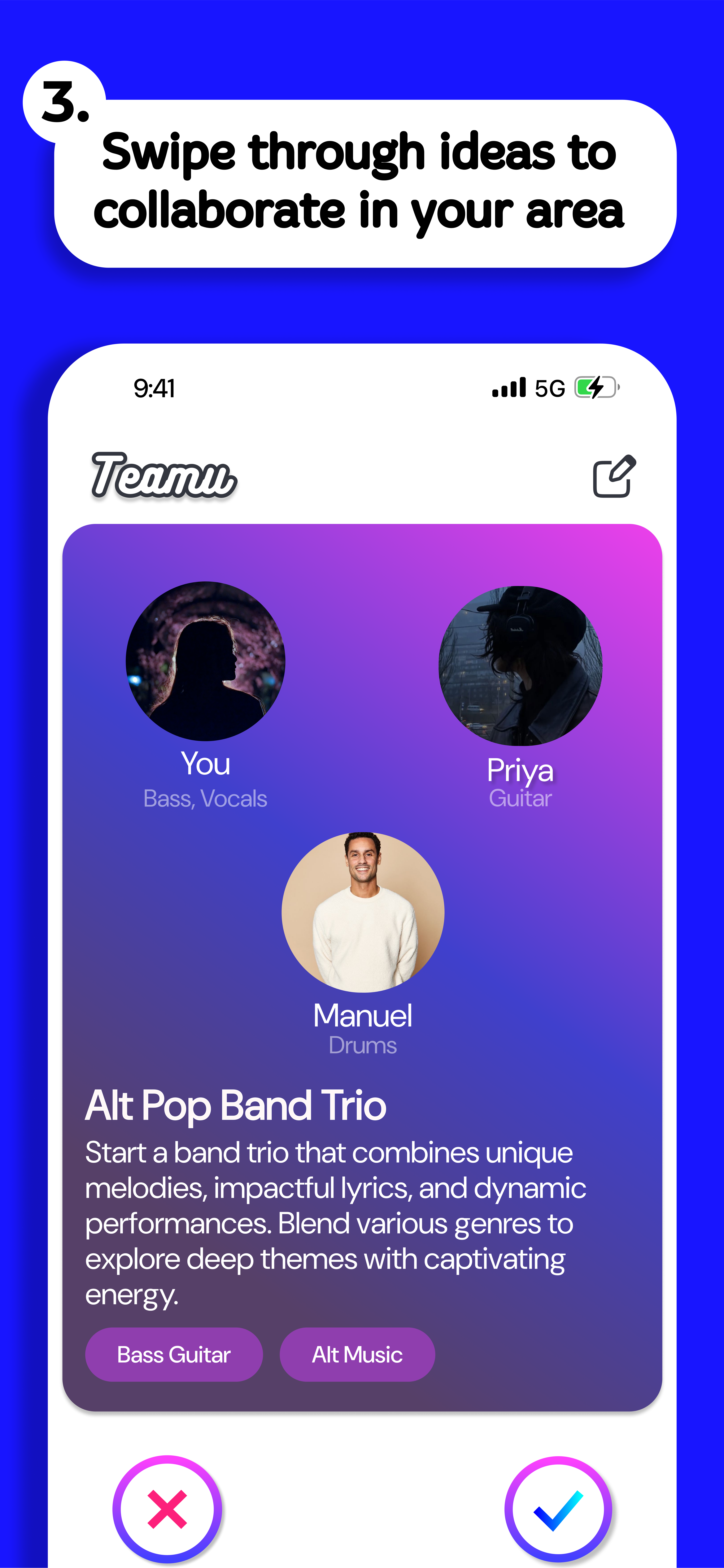 Teamu final design screen 5